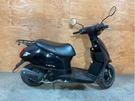 スズキ スーパーモレ 激安原付！ かご、リアボックス付き！ 足に