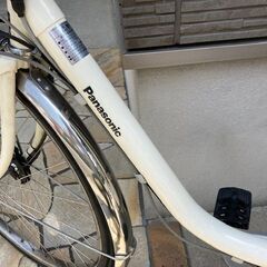 大容量8.9Ah?Panasonic ビビDX 26インチ 電動自転車 電動アシスト 