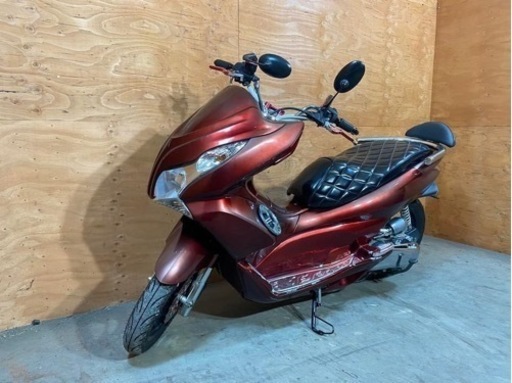 ★お支払い総額9.2万円★ ホンダ PCX125 JF28 カスタム多数♪  スピーカー付き！ ロンホイ！ローダウン！エナメルシート！ 通勤通学に！関東圏内即日配送可能です！