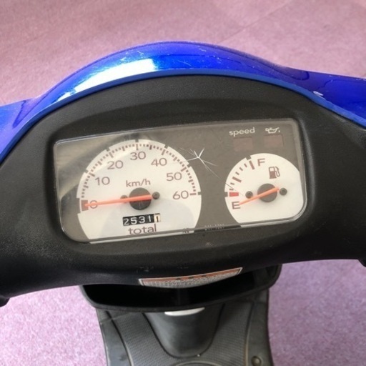 スズキ☆レッツ2 2スト☆50cc 原付 キビキビ走ります！ 動画あり