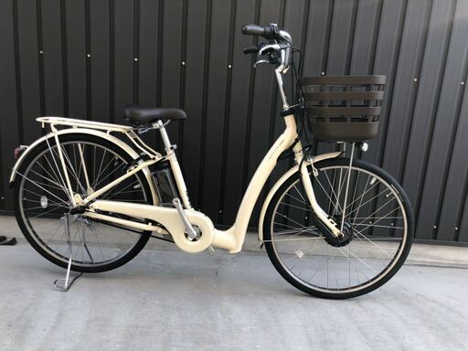 新車☆ブリヂストン 電動アシスト自転車 楽に乗れる ラクット２６ 両輪駆動 走りながら充電