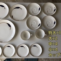 【ネット決済・配送可】GIVENCHY カップ　お皿　13セット
