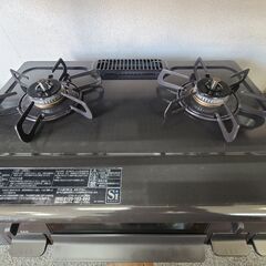 【リサイクルショップどりーむ天保山店】●1795●　パロマ　ガスコンロ　2019年製　都市ガス用　IC-S87-1L　横幅59㎝