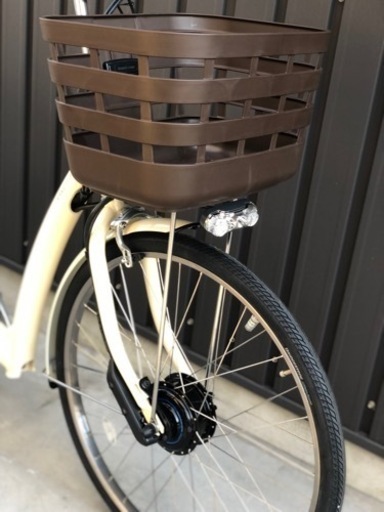 新車☆ブリヂストン 電動アシスト自転車 楽に乗れる ラクット26 両輪
