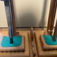 三線2丁　クルチ　八重山黒木　ゆし木　黒塗り　スンチー塗り　