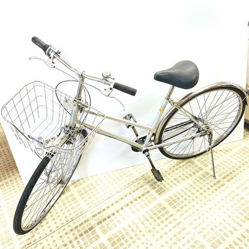 4/24■miyata/ミヤタ■自転車　27インチ　DSR734A4　シルバー