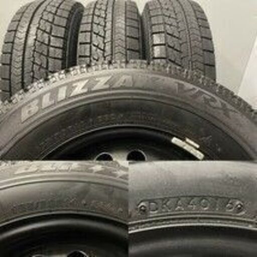 BS BLIZZAK VRX 185/70R14】スタッドレス【TOPY製 日産 純正スチール 