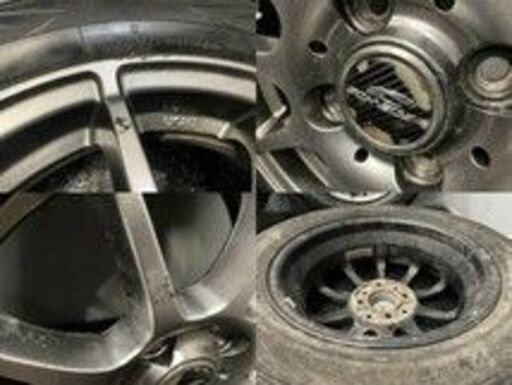 【ice FRONTAGE 155/65R14】スタッドレス【A-TECH SCHNEIDER 14インチ 4.5J4HPCD100+43】バリ溝 N-BOX タント スペーシア等　クレジットカード QRコード決済可能(VTK516)
