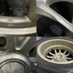 【DUNLOP WINTER MAXX WM01 195/65R15】スタッドレス【LEBEN 15インチ 6J5HPCD114.3+43】2019年製 バリ溝 セレナ等　(TG724) クレジットカード QRコード決済可能