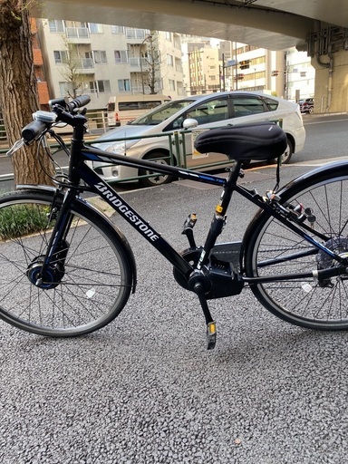 ブリヂストン 電動自転車 TB1E 最新モデル ブラック 使用回数少 美品