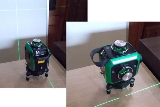 その他 シンワ レーザーロボ X line-E グリーン フルライン 墨出し器 