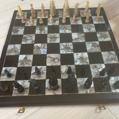 螺鈿細工  チェスボード