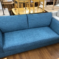 3人掛けソファー ニトリ ブルー