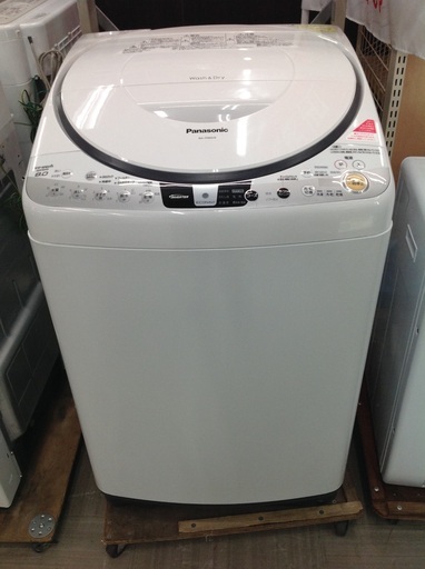 【最短即日配送可能！】8.0kg 全自動洗濯機　Panasonic【9650004】