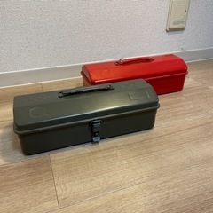 trusco toolbox Y-350 2点セット　赤andオリーブ