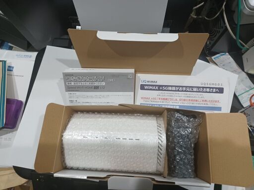 送料無料12,000円【Speed Wi-Fi HOME 5G L12】NEC「NARO02SWU」ホワイト