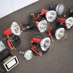 ヤ取終了2/9】≪y241ジ 40213-06≫動OK 10個セット 投光器/作業灯