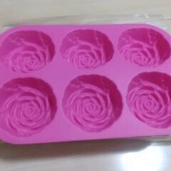 貝印 シリコンケーキ型 バラの形