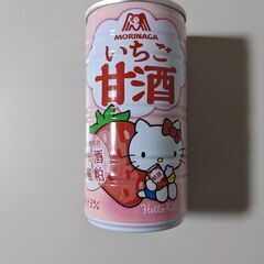 森永　いちご甘酒　果汁3%　