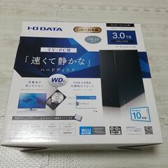 未使用 外付けハードディスク HDCL‐UTE3K