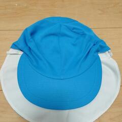 園帽子　カラー帽子　水色