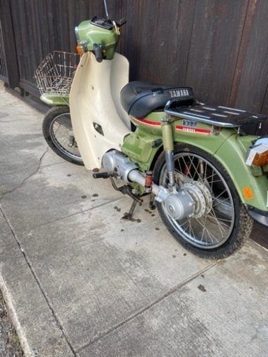 (取引中)カブも良いけどタウンメイトも！80cc3速　エンジン始動確認済み 取引中)カブも良いけどタウンメイトも！80cc3速 エンジン始動確認済み
