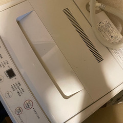 【ネット決済】「美品」muji 洗濯機　2018年製　無料！無料...