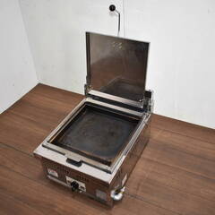 【ヤ取終了3/9】≪y254ジ 40223-03≫極美品 マルゼン 餃子焼器 MGZ-046 2018年 LPガス用 1回48個/１時間 600個 厨房/飲食店/施設