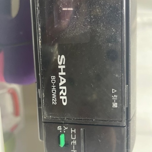 ブルーレイレコーダー SHARP AQUOS BD  HDW22