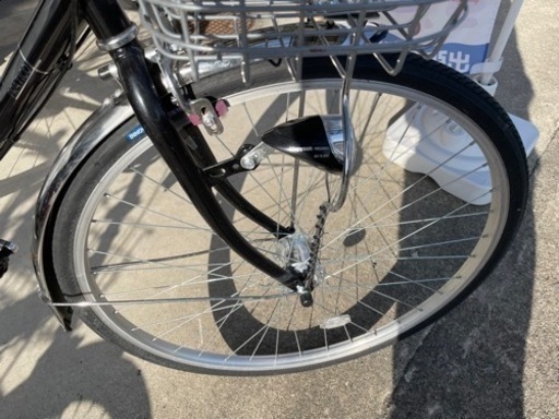 新古車自転車 DCM ママチャリ 自転車 実用 5.段変速 27インチ LEDオートライト ブラック 新古車自転車 DCM ママチャリ 自転車 実用 5.段変速 27インチ LED