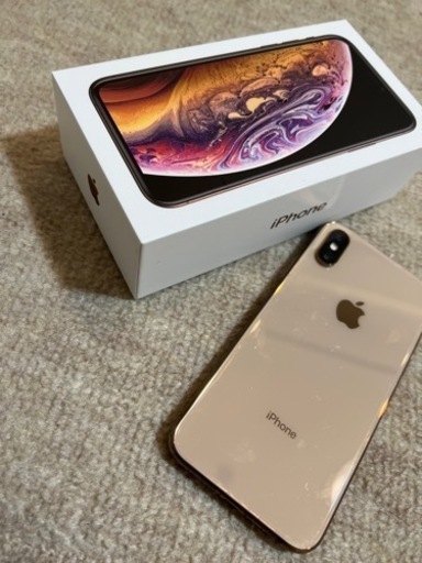 iPhoneXS ゴールド　64GB