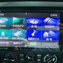 トヨタ ダイハツ HDDナビ ワイドモニター 動作確認済み