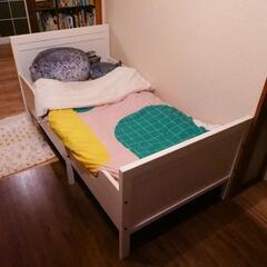 【IKEA】子供用、伸縮可能ベッド0円で譲ります