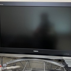 東芝レグザ37インチ液晶テレビ ＆外付けLAN接続ハードディスク...