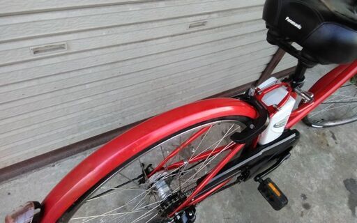 パナソニック エーガールズ ENDF634  電動自転車 26インチ レッド 配送無料 パナソニック エーガールズ ENDF634 電動自転車 26インチ レッド 配送