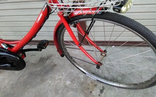 パナソニック エーガールズ ENDF634 電動自転車 26インチ レッド 配送