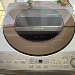 SHARP洗濯機　SE-GV-10C 10キロ
