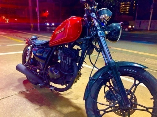 【値下げ】GN125H アメリカン仕様【自賠責5年】