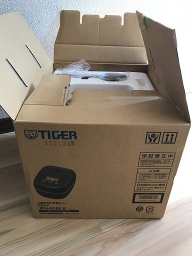タイガー　Tiger JPD-G060 3.5合炊　保証、付属品つき