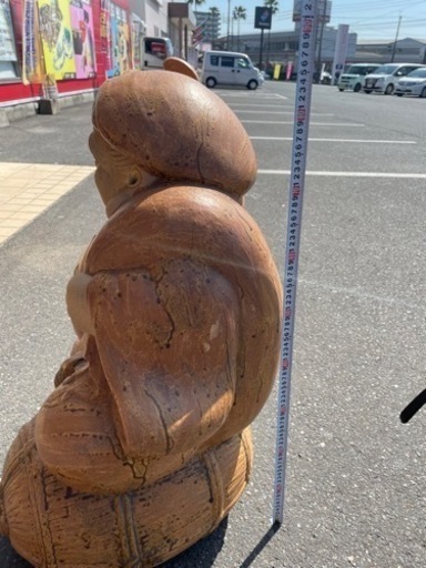 ☆303 レア品 大黒天 七福神 置物 オブジェ インテリア 陶器