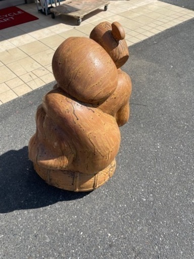 ★303 レア品 大黒天 七福神 置物 オブジェ インテリア 陶器 【リサイクルマート鹿児島宇宿店】 ☆303 レア品 大黒天 七福神 置物 オブジェ インテリア 陶器