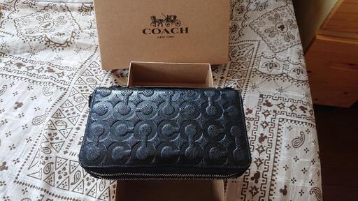 COACH★ダブルジッパー★シグネチャー