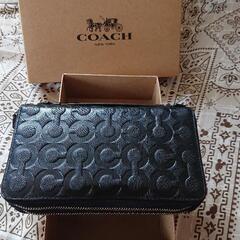 COACH★ダブルジッパー★シグネチャー