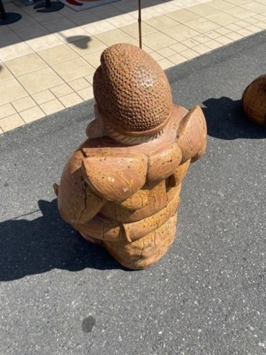 ☆304 レア品 恵比寿 七福神 置物 オブジェ インテリア 陶器