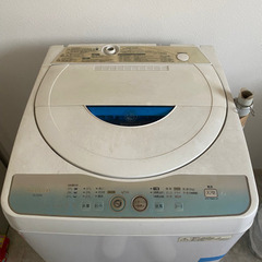 【立会不要】SHARP 全自動電気洗濯機　2012年製