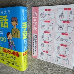 【終了】『すぐに使える手話辞典6000』（指文字ポスター付き） ...