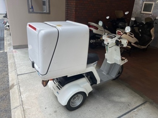 HONDA ジャイロX】4スト 絶好調 リアボックス付き 配送仕様車 おすすめ