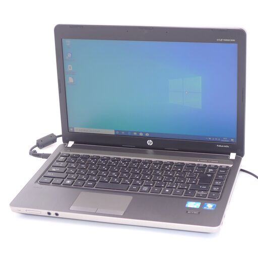 中古美品 14インチ ノートパソコン hp ProBook 4430s Wi-Fi有 第2世代 Core i3 4GB DVD-ROM 無線LAN Windows10 Office済み 即使用可