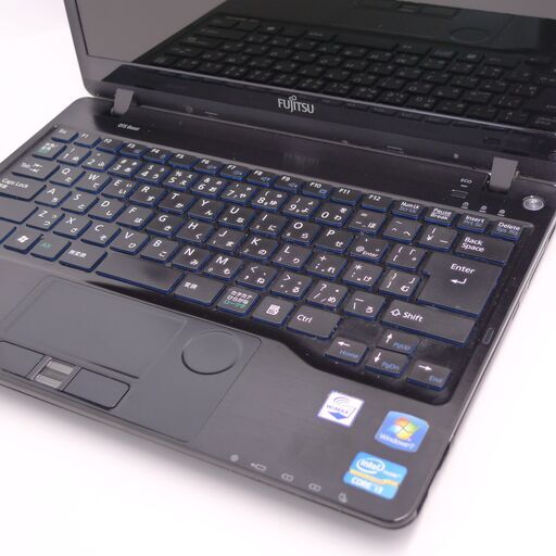 良品 13インチ 日本製 ノートパソコン 富士通 SH54/G 高速SSD Wi-Fi有 ...