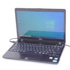 中古美品 日本製 高速SSD 13型 ノートパソコン 富士通 SH54/H 第2世代Core i3 4GB DVDRW 無線 webカメラ Windows10 Office 中古美品 日本製 高速SSD 13型 ノートパソコン 富士通 SH54/H 第2世代